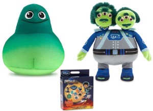 Disney Junior Miles from Tomorrowland Plush Bundle with Stickers  - 12 inch