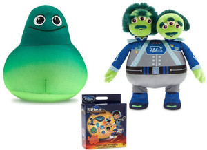 Disney Junior Miles from Tomorrowland Plush Bundle with Stickers - 12 inch