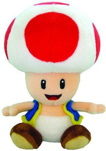 Nintendo Official Super Mario Toad Plush6