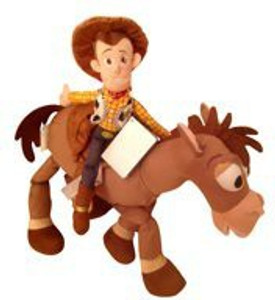 Disney Bullseye and Woody Plush - 17 inch