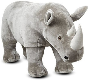 Melissa & Doug Rhinoceros Plush - 20 inch