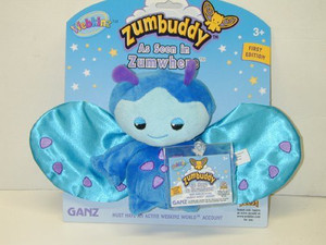 Webkinz Zumbuddy Zlock The Blue Lazy Zum Series 1