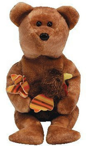 Ty Beanie Babies Pilgrim The Bear (Internet Exclusive)