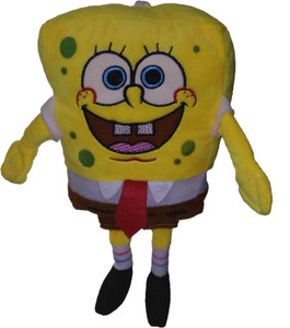 Kuhu Creations Spongebob Squarepants Plush Doll Stuffed Toy Nice And Cute Item For Kids - 30 cm