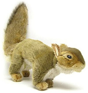 Hansa 3818 12 In Squirrel Brown Crouching On All Fours