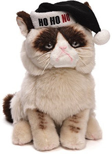 Gund Grumpy Cat Plush Christmas Stuffed Animal - 20 inch