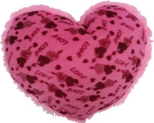 Aparshi Pinky heart soft toy  - 40 cm