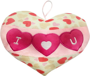 Dayzee Valentines Pink I love You Heart - 55 cm