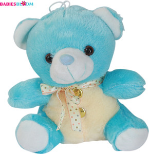 Babies Bloom Candy Plush Green Stuffed Toy With A Bow - 20 cm