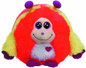 Ty Monstaz Murphy Pink/Yellow Small Plush