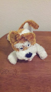 Island Dogs Chuckle Buddies Motion Activated Rolling Laughing Dog Puppy