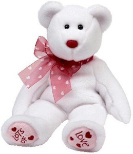 TY Beanie Babies Heartford Valentine'S Bear