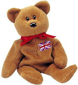 Ty Beanie Ba Britannia The Bear (Uk Exclusive)