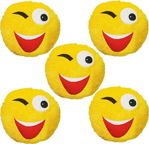 Gold Dust VKI5x4 Smiley Emoticon Decorative Cushion - 15 inch