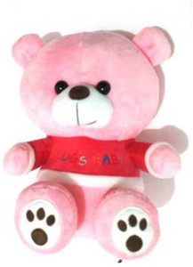 Jaibros Cute Pink Baby Bear Teddy - 22 cm