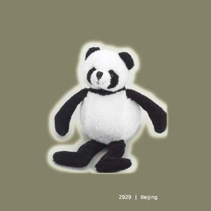 PurrFection Purrfection Beijing Bouncy Buddy Panda Bear Plush