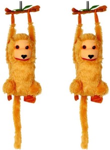 IGB Pair of Hanging Monkey  - 10 inch