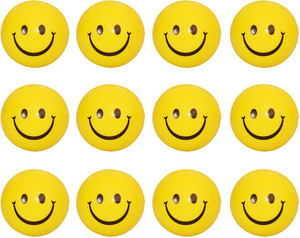 Kanchan Toys Smiley Balls (12Pics) - 4 cm