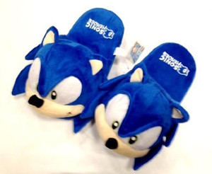 Sonic Plush Slipper Adult Universal Size Up To 10