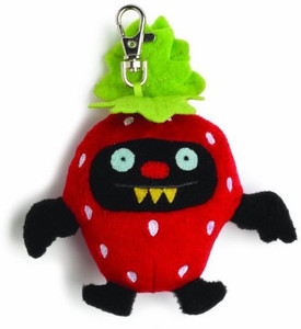Gund Uglydoll Fruities Ninja Batty Strawberry