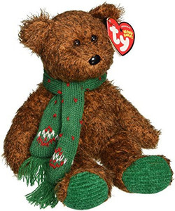Ty Beanie Ba Season'S Greetings The Bear (Hallmark Gold Crown