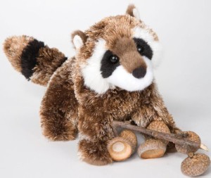 Douglas Cuddle Toys Patch Raccoon
