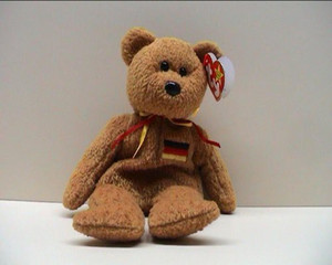 TY Beanie Babies 1 X Germania The Bear