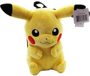 Nintendo Pokemon Pikachu Plush Backpack For Kids