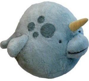 Squishable Narwhal Plush - 15 inch  - 25 inch