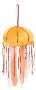 Wild Republic Cuddlekin Orange Jellyfish 12
