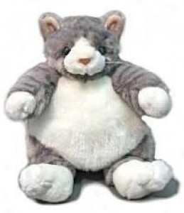 Unipak Gray Tabby Cat Baby Plumpee Plush Toy 7