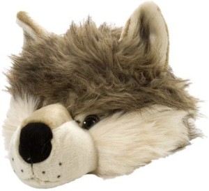 Wild Republic Plush Animal Hats Wolf