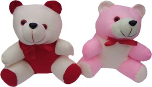 Aparshi combo pack of two beautiful teddy bears  - 24 cm