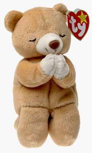 TY Beanie Babies Hope Praying Bear