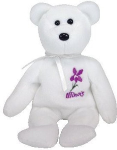 Ty Beanie Ba Illinois Violet The Bear (Show Exclusive)