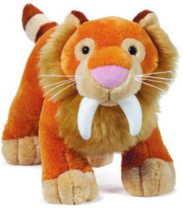 Saber tooth store tiger plush