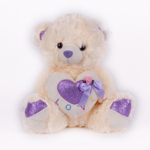 V GOLLY JOLLY NX LOVE YOU TEDDY - 45 cm