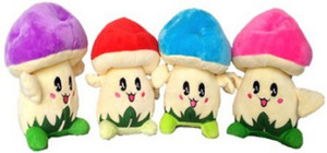 Cuddles Stuffed Mushroom Combo - 20 cm