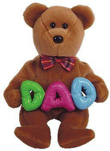 Ty Beanie Babies Dad The Bear ( Store Exclusive)