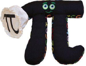 NumbersAlive! Plush Pi