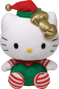Jungly World HELLO KITTY - green Christmas outf - 6 inch