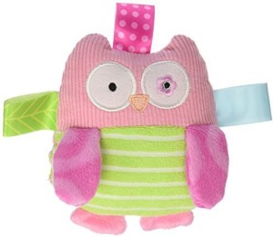 Mary Meyer Taggies Oodles Owl Plush Rattle 