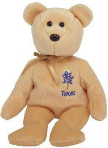 Ty Beanie Ba Texas Bluebonnet The Bear (Show Exclusive)