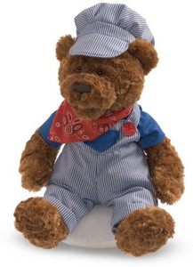 Gund Fun Lil Sprout Railroad Bear Sings Song And Moves