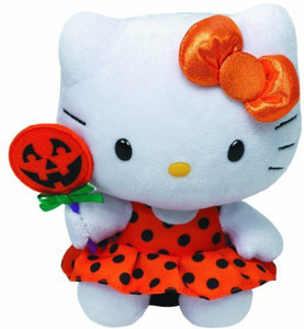 Ty Hello Kit Orange Halloween Dress