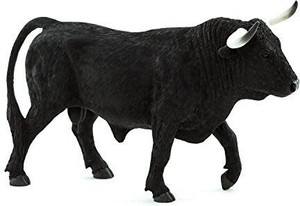 Mojo Fun 387224 Spanish Fighting Bull - Realistic Farm Animal - New for 2015! - 25 inch