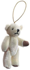 Darice Bulk Buy Crafts Bear with Gold String Hanger Beige 3 inches - 3 inch