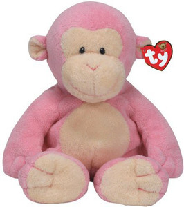 Stuffed pink monkey hot sale