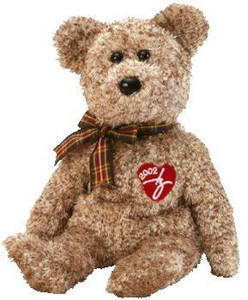Ty Beanie Babies 2002 Signature Bear Retired