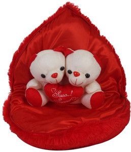 dastaan cute couple in heart - 12 cm